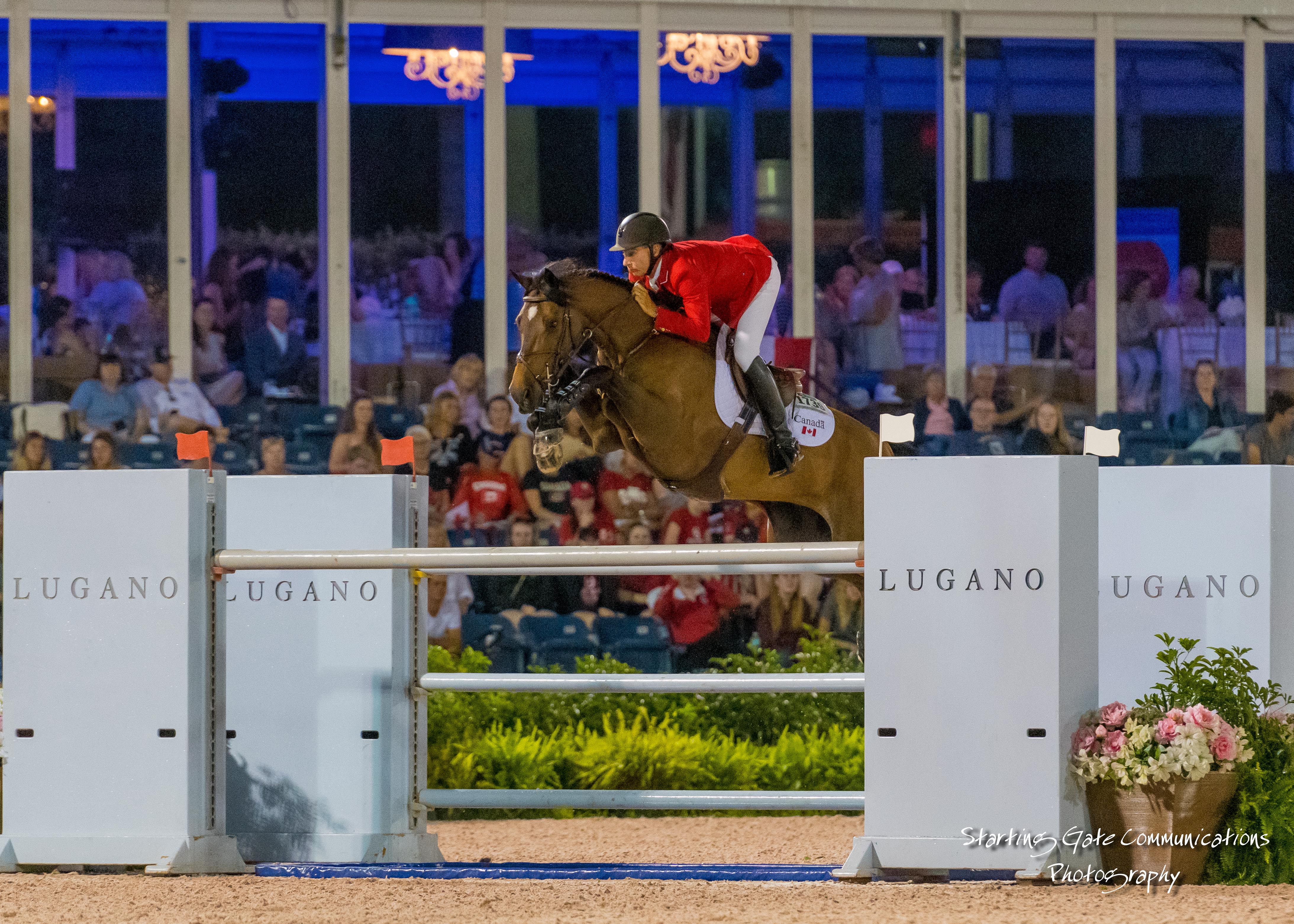 Canadian Show Jumping Team Takes Third in $150,000 Nations Cup